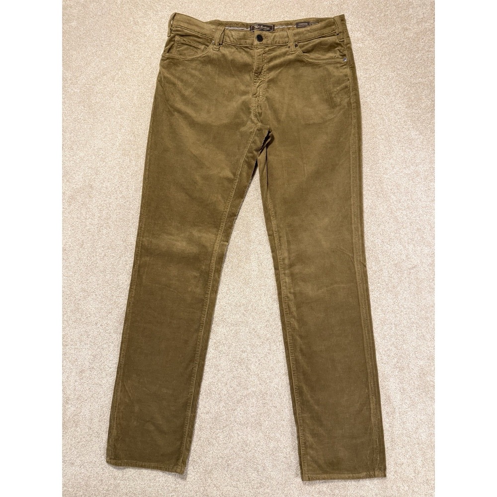 34 Heritage Charisma Corduroy Pants Mens 40x38 Tan Brown Comfort Rise NWOT